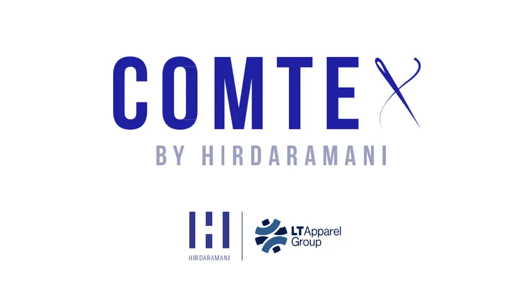 Two Men in casual wear handshaking in a blue neon background